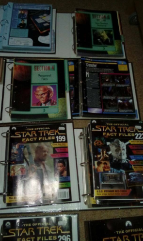 Star Trek Magazines, Fact Files No.1 to 296  4