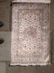 Luxurious Valentine's Gift / Home Decor ! Beautiful Handwoven Silk Persian Rug/ Carpet! thumb-52375