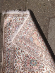 Luxurious Valentine's Gift / Home Decor ! Beautiful Handwoven Silk Persian Rug/ Carpet! thumb-52376
