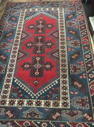 Turkish Kilim Rug Wool Carpet Hand Woven thumb-52984