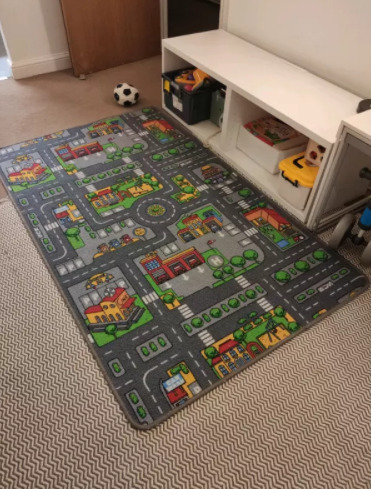 Kids City Roads Rug Carpet  0