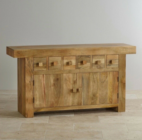 Solid Oak Furniture Set  0