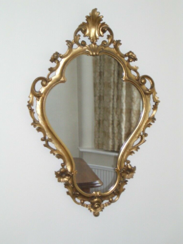 Genuine Antique Baroque Mirror  0