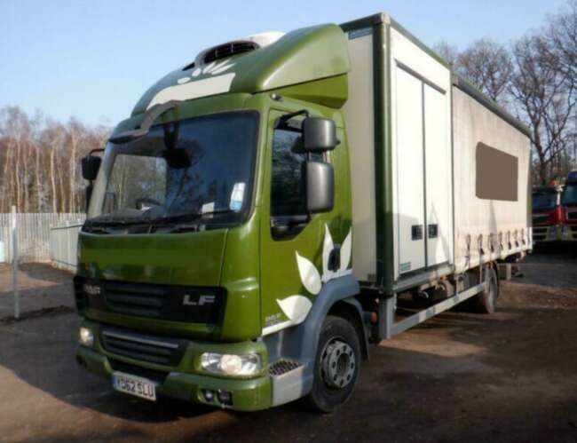 2012 DAF LF45.180 Refrigerated & Curtain Side Vehicle