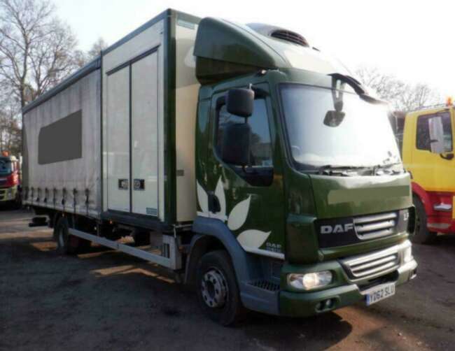2012 DAF LF45.180 Refrigerated & Curtain Side Vehicle  1