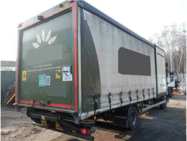 2012 DAF LF45.180 Refrigerated & Curtain Side Vehicle  3