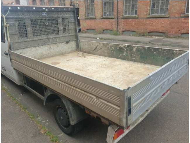 2014 Vauxhall Movano, Crew Cab Pickup Dropside Flatbed Truck  2