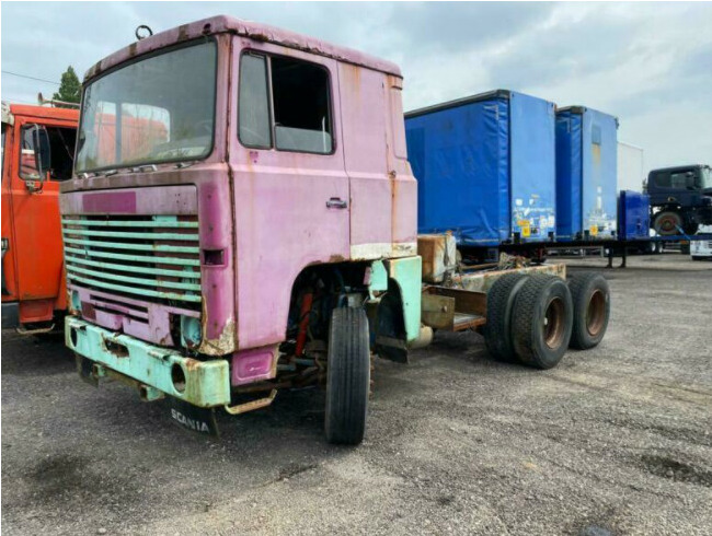 1980 Scania 141 10 Tyre Chassis Cab  2