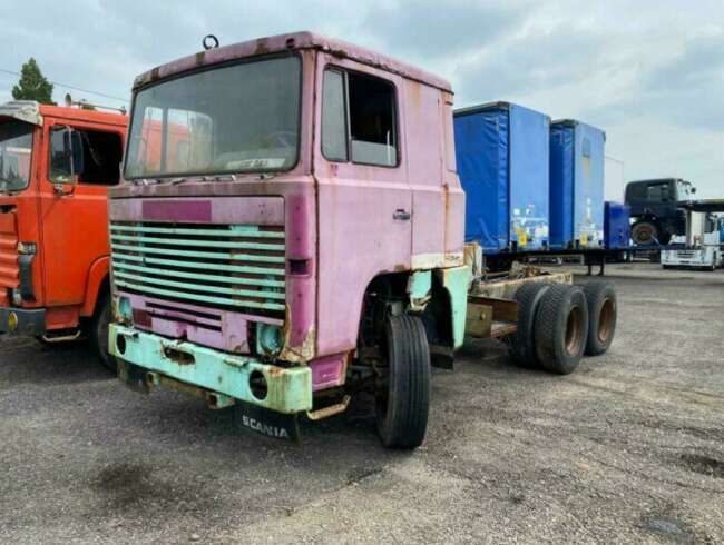 1980 Scania 141 10 Tyre Chassis Cab thumb 1