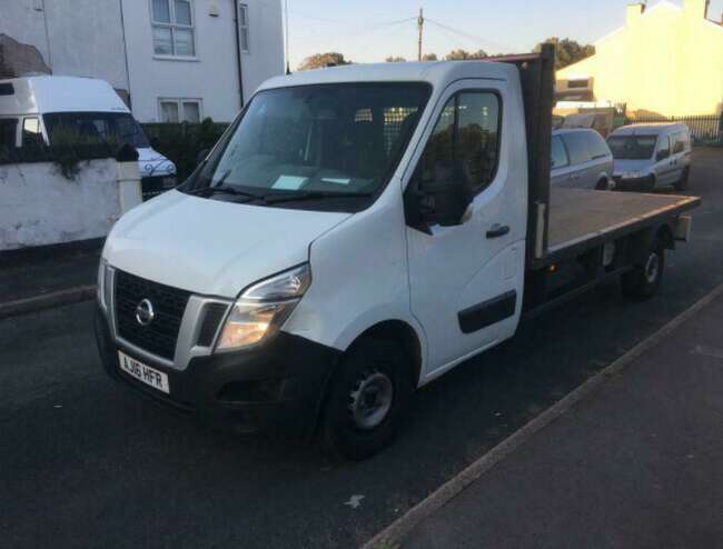 2016 Nissan NV400 2.3 Dci LWB Flat bed white CHOICE OF 4  0