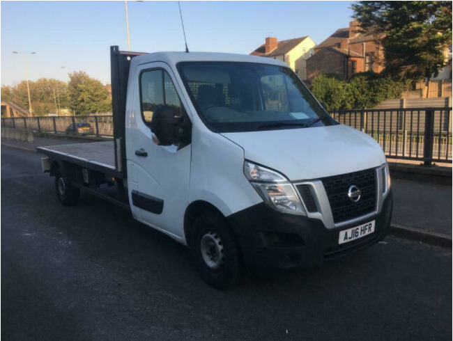 2016 Nissan NV400 2.3 Dci LWB Flat bed white CHOICE OF 4  1