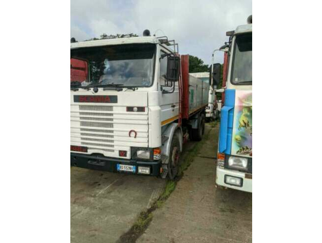1991 Left-Hand Drive Scania 142H, 3 Way Tipper  1