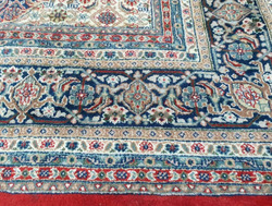Large Handmade Iranian Moud Carpet - Persian Rug thumb 4