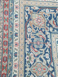 Large Handmade Iranian Moud Carpet - Persian Rug thumb 8