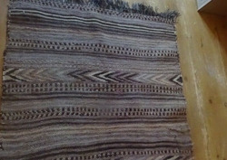 Kilim Tapestry Handmade Rug Carpet Neutral Natural Tones thumb 3