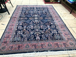 Persian Carpet Rug Hand Made / Oriental / Hand-Knotted Wool 280cm x 190cm thumb 1