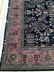Persian Carpet Rug Hand Made / Oriental / Hand-Knotted Wool 280cm x 190cm thumb 2
