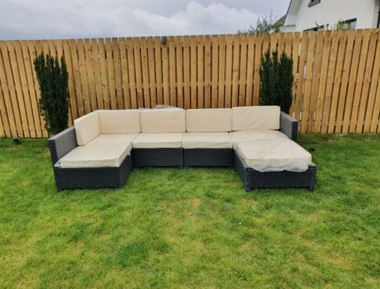 Garden Furniture - Used - Six Pieces with Cushions  3