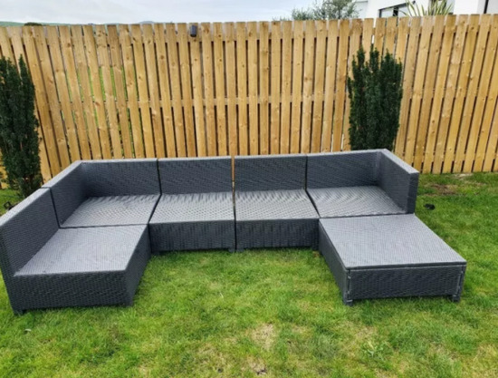 Garden Furniture - Used - Six Pieces with Cushions  4