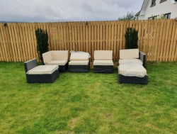 Garden Furniture - Used - Six Pieces with Cushions thumb 3