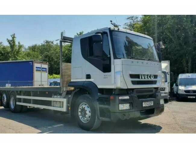 2012 Iveco Stralis 26 Ton Flat / Low Mileage / Free Contactless UK Delivery thumb 3