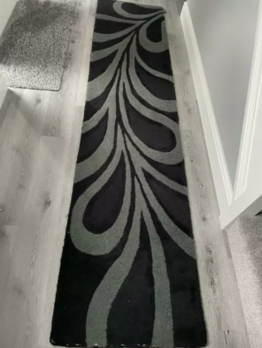 Next 100% Wool Modern Hallway carpet rug 300 x 70  7