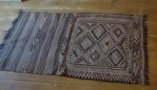 Kilim Oriental Woven Vintage Tapestry Handmade Rug Carpet  3