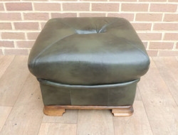 Furniture Land Leather Pouffe (UK Delivery) thumb 3