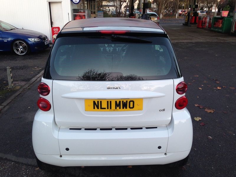  2011 SMART FORTWO 0.8 CDI 2DR  2