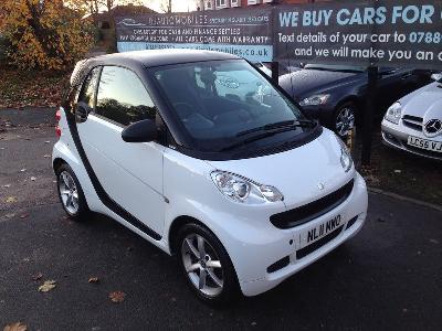  2011 SMART FORTWO 0.8 CDI 2DR