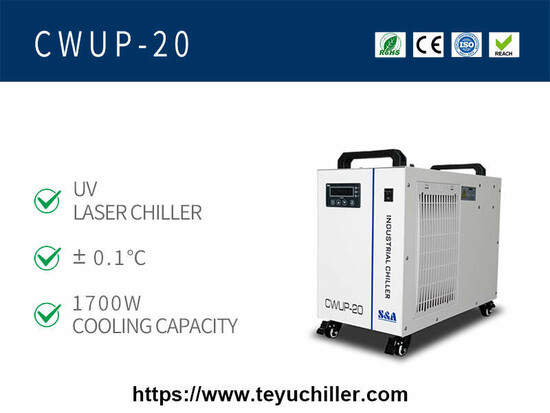 Portable water chiller CWUP-20 for ultrafast laser  0