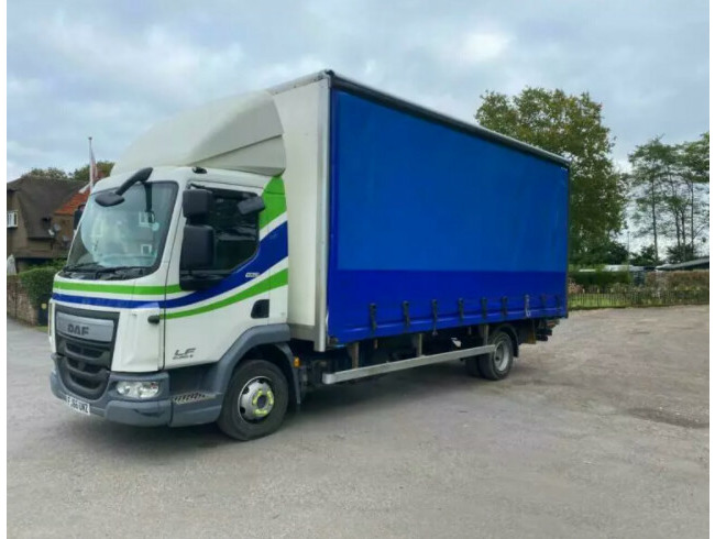 2016 Daf LF 150 Curtain Sider Euro 6 Automatic Gearbox thumb 2