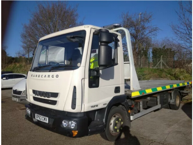 2014 Iveco Recovery Truck 7.5 Ton for Sale Euro 6 Ulezz Free thumb 1