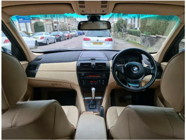 2008 Automatic BMW X3 Msport - Full Beige Leather Interior  8