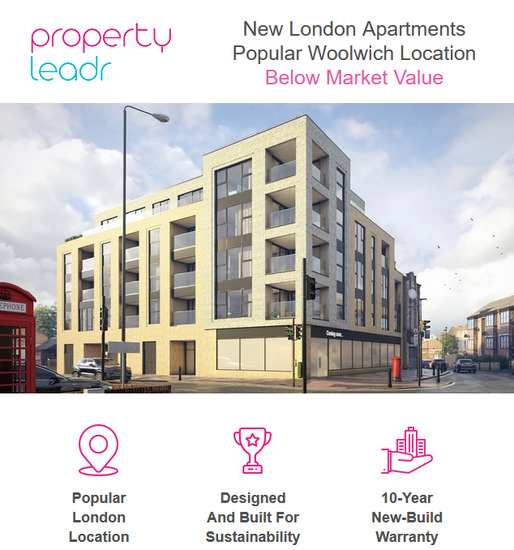 Property Leadr - Brand-New Apartments in Woolwich, London