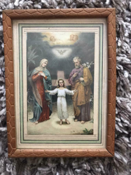 French Vintage Religious Pictures x2 thumb-13979