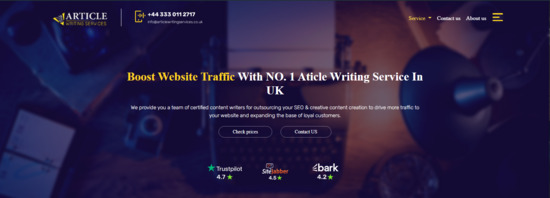 Article Writing Services UK  0