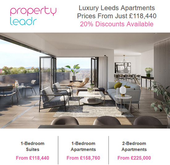 Investment - Leeds City Centre Apartments From Just £118,440