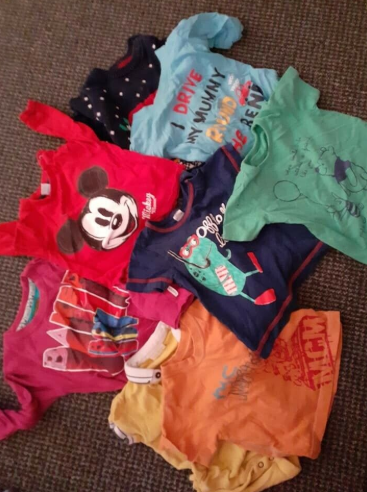 Large Bundle of Boys Baby Clothes 6-9 Months  2