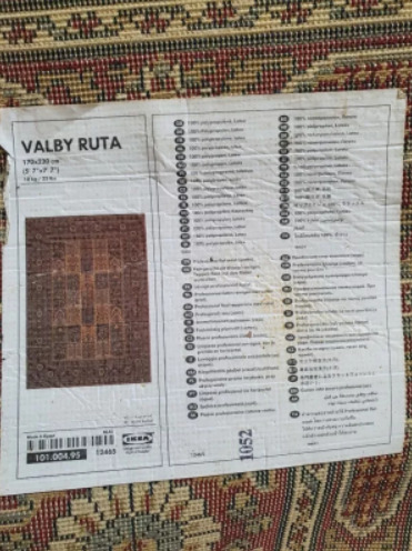 Moving out Sale Ikea Valby Ruta Carpet Rug Persian Morocco Oriental Style 170X230 Cm  2