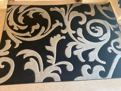 Black and Grey Rug Carpet for Sale thumb 2