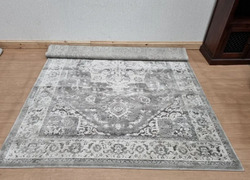 Grey Orienta Rug 200 x 290 cm New Carpet 6ft 6in x 9ft 5in New Turkey Rug thumb 1