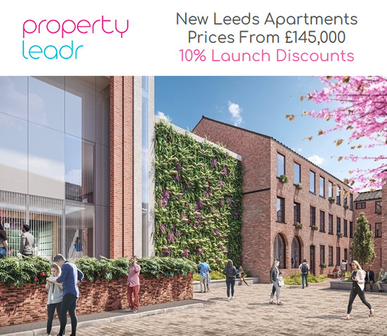 New Leeds Apartments Prices From £145,000 10% Launch Discounts