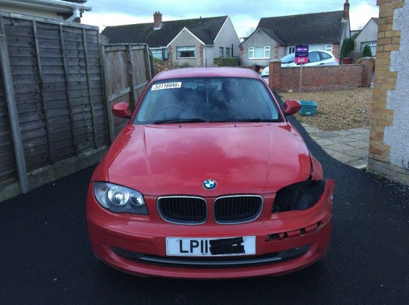  Red BMW series 1 spares or repairs (still runs perfectly)  2