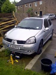  2001(51) RENAULT CLIO 1.5TD DCI65 DYNAMIQUE 3DR-SILVER 74000MLS NON-RUNNER thumb 2