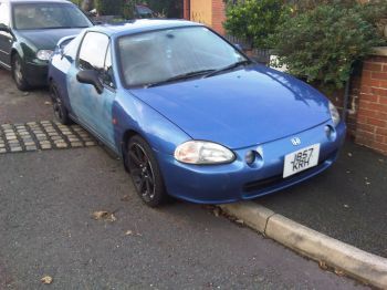  Honda CRX Del Sol Sir - damaged partly repaired