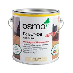 Osmo Polyx-Oil Hardwax-Oil, Rapid, 3262 Matt Finish, 2.5L