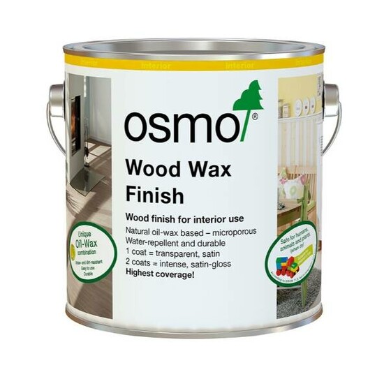 Osmo Wood Wax Finish Transparent, 3166 Walnut, 2.5L  0