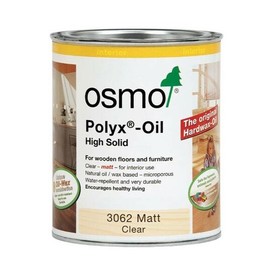 Osmo Polyx-Oil Hardwax-Oil, Original, 3062 Matt Finish, 0.75L