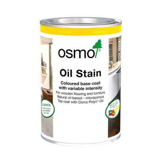Osmo Oil Stain, 3512 Silver Grey, 1L  0